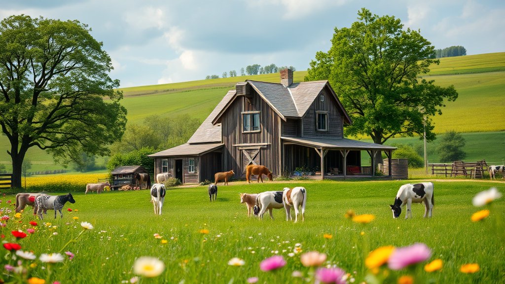 Geniet van het plattelandsleven in de sims 4: landelijk leven